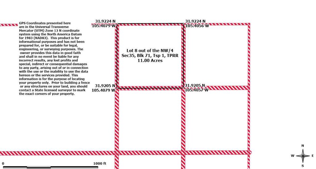 Scenic Dell City Texas 11-acre Lot